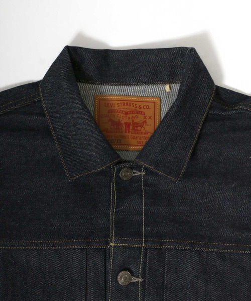 LEVI'S VINTAGE CLOTHING（リーバイスビンテージクロージング）の「Levi's/リーバイス LEVI'S VINTAGE CLOTHING 1953モデル TYPEⅡトラッカージャケット（デニムジャケット・メンズ・ノンウォッシュ・M/L/XL/S）」の10枚目の写真