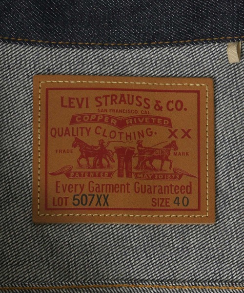 LEVI'S VINTAGE CLOTHING（リーバイスビンテージクロージング）の「Levi's/リーバイス LEVI'S VINTAGE CLOTHING 1953モデル TYPEⅡトラッカージャケット（デニムジャケット・メンズ・ノンウォッシュ・M/L/XL/S）」の12枚目の写真