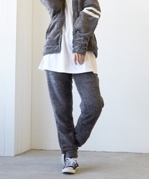 VIBGYOR Select/ソフトシャギーボアパンツ(BL)