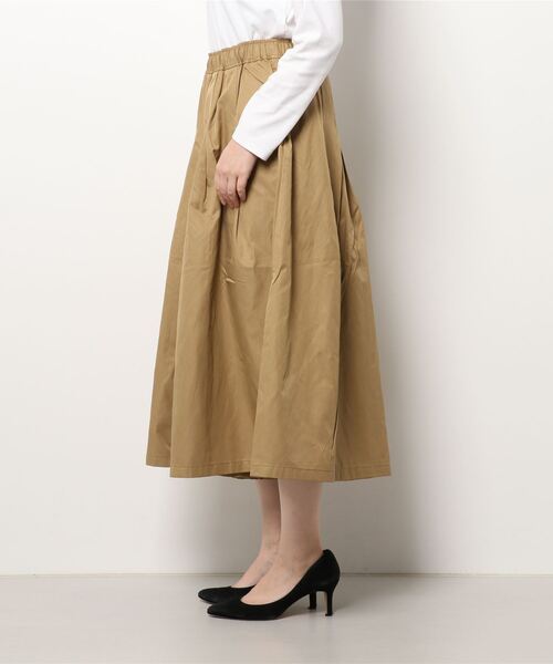 sm2rhythm（サマンサモスモスリズム）の「キュロットパンツ（その他パンツ・レディース・ブラック/ベージュ/オリーブ・ﾌﾘ-）」の4枚目の写真