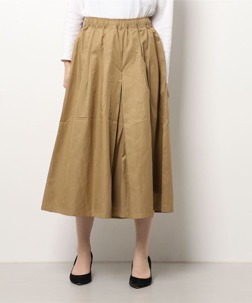 sm2rhythm（サマンサモスモスリズム）の「キュロットパンツ（その他パンツ・レディース・ブラック/ベージュ/オリーブ・ﾌﾘ-）」の7枚目の写真