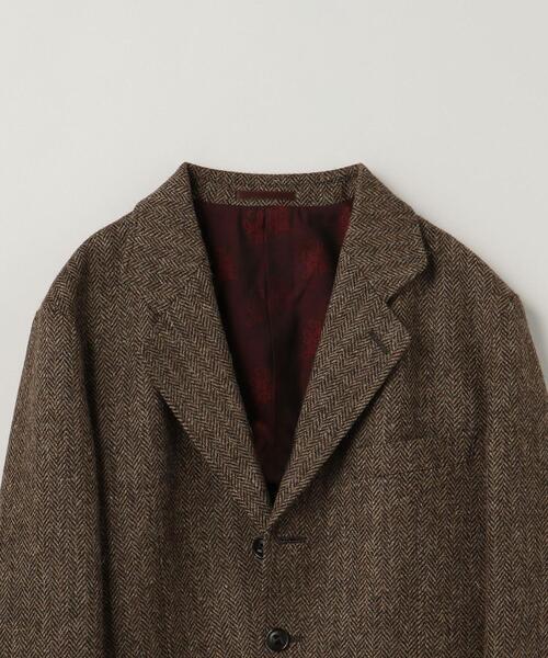 The Stylist Japan（ザスタイリストジャパン）の「＜The StylistJapan(ザ スタイリストジャパン)＞ BRITISH HB JACKET/ジャケット（テーラードジャケット・メンズ・ブラウン・S/M/L）」の3枚目の写真