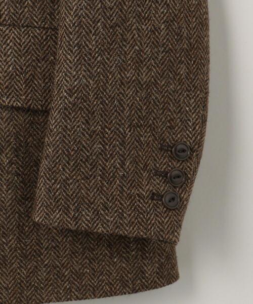 The Stylist Japan（ザスタイリストジャパン）の「＜The StylistJapan(ザ スタイリストジャパン)＞ BRITISH HB JACKET/ジャケット（テーラードジャケット・メンズ・ブラウン・S/M/L）」の4枚目の写真