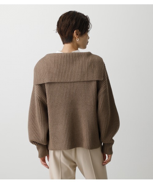 moussy - moussy セーラーカラーニット SAILOR COLOR KNIT TOPS/セーラーカラーニットトップス（ニット