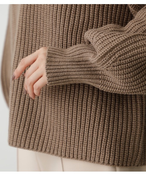 moussy - moussy セーラーカラーニット SAILOR COLOR KNIT TOPS/セーラーカラーニットトップス（ニット