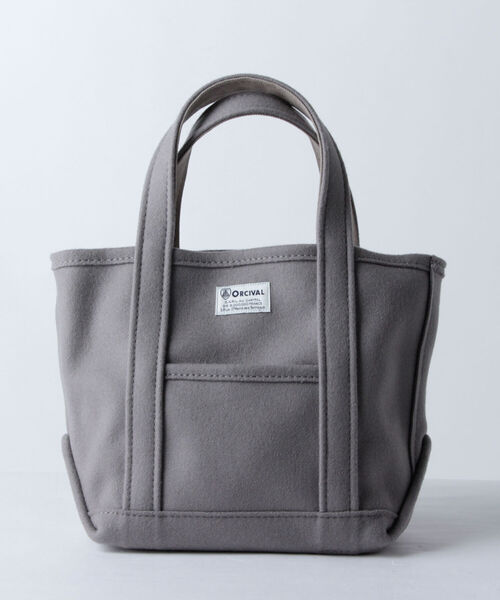 NOLLEY’S(ノーリーズ)の「【ORCIVAL/オーシバル】MERTON TOTE S(ショルダーバッグ・レディース・キナリ/グレー・FREE)」の2枚目の写真