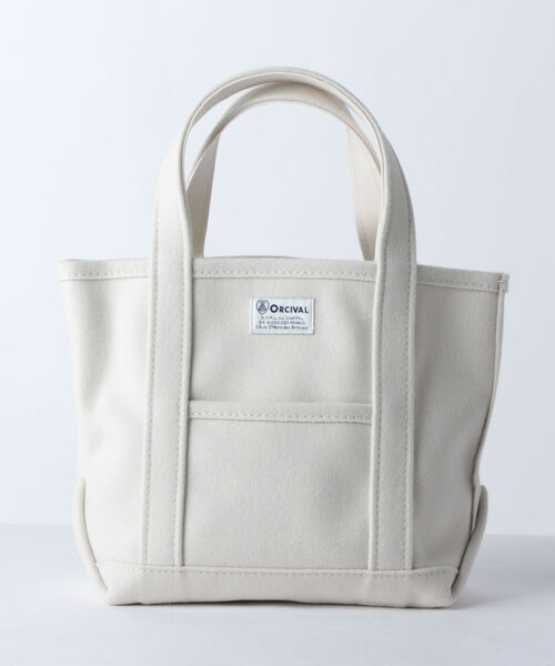 NOLLEY’S(ノーリーズ)の「【ORCIVAL/オーシバル】MERTON TOTE S(ショルダーバッグ・レディース・キナリ/グレー・FREE)」の1枚目の写真