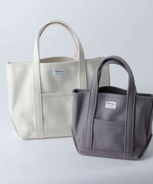 NOLLEY’S(ノーリーズ)の「【ORCIVAL/オーシバル】MERTON TOTE S(ショルダーバッグ・レディース・キナリ/グレー・FREE)」の3枚目の写真