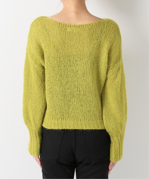 Charles Chaton（シャルルシャトン）の「big arm ニットプルオーバー（ニット/セーター・レディース・ピンク/グリーン・FREE）」の8枚目の写真