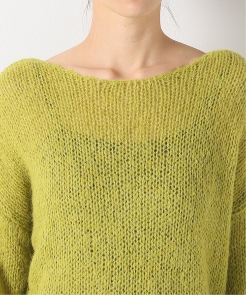Charles Chaton（シャルルシャトン）の「big arm ニットプルオーバー（ニット/セーター・レディース・ピンク/グリーン・FREE）」の4枚目の写真