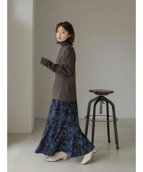 AMERICAN HOLIC(アメリカンホリック)の「リブタートルネックプルオーバー(ニット/セーター・レディース・ブラウン/ブラック/ブルーグリーン/オフホワイト・S/L/M)」の19枚目の写真