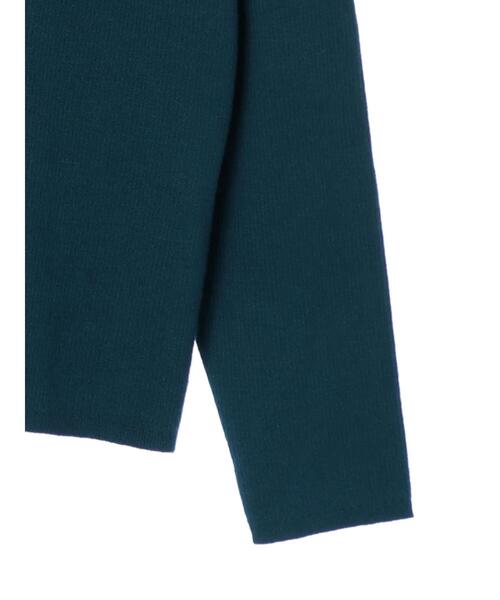 AMERICAN HOLIC(アメリカンホリック)の「リブタートルネックプルオーバー(ニット/セーター・レディース・ブラウン/ブラック/ブルーグリーン/オフホワイト・S/L/M)」の12枚目の写真