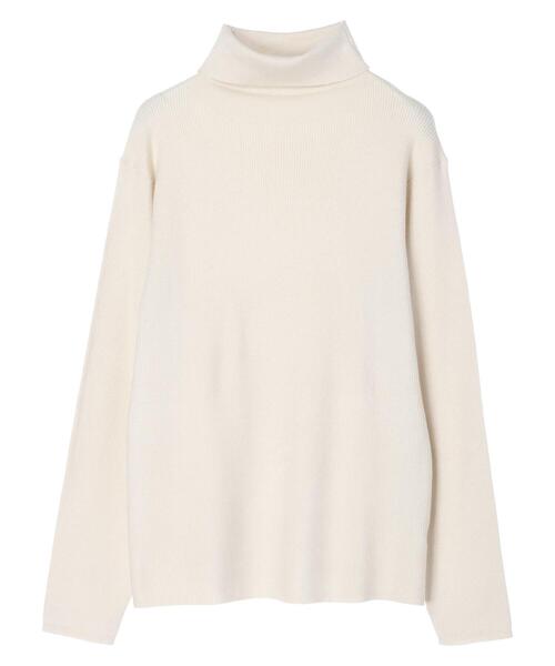 AMERICAN HOLIC(アメリカンホリック)の「リブタートルネックプルオーバー(ニット/セーター・レディース・ブラウン/ブラック/ブルーグリーン/オフホワイト・S/L/M)」の8枚目の写真