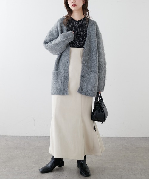 natural couture(ナチュラルクチュール)の「【WEB限定カラー有り】ヨーク×ギャザーデザイン2WAYブラウス(シャツ/ブラウス・レディース・ベージュ/グレー/アイボリー/その他1/その他2・FREE)」の12枚目の写真