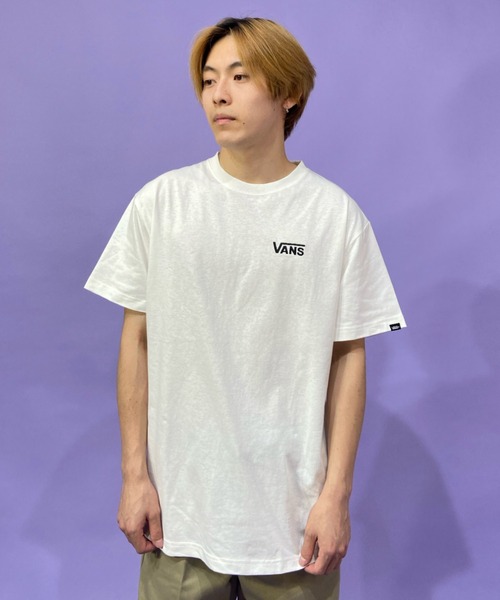 VANS(バンズ)の「【ムラサキスポーツ別注】VANS/バンズ ルーズシルエット バックプリントTシャツ 122H1011223(Tシャツ/カットソー・メンズ・ホワイト/ブラック/ブルー・L/M/XXL/XL)」の8枚目の写真