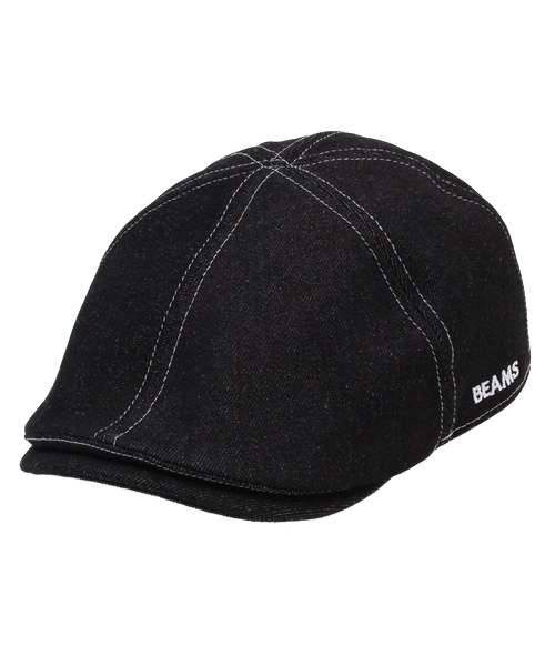 BEAMS(ビームス)の「BEAMS / 6パネル デニム ハンチング(ハンチング/ベレー帽・メンズ・ブラック/インディゴブルー・ONE SIZE)」の16枚目の写真