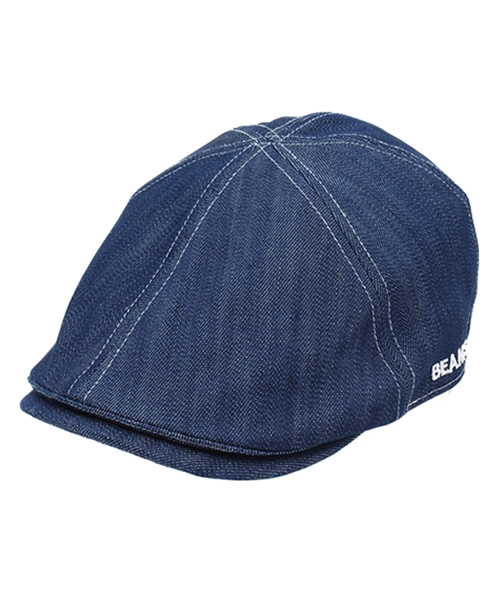 BEAMS(ビームス)の「BEAMS / 6パネル デニム ハンチング(ハンチング/ベレー帽・メンズ・ブラック/インディゴブルー・ONE SIZE)」の17枚目の写真