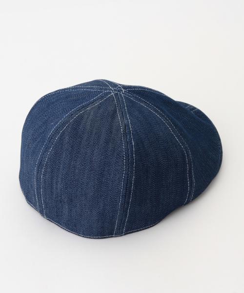 BEAMS(ビームス)の「BEAMS / 6パネル デニム ハンチング(ハンチング/ベレー帽・メンズ・ブラック/インディゴブルー・ONE SIZE)」の22枚目の写真