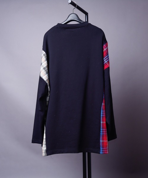 AFYF(エーエフワイエフ)の「裏毛SIDE CHECK SWEAT/ビッグシルエット 裏毛 サイドチェックスウェット/トレーナー(スウェット・メンズ・その他/その他1/その他2・FREE)」の13枚目の写真