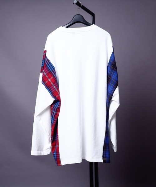 AFYF(エーエフワイエフ)の「裏毛SIDE CHECK SWEAT/ビッグシルエット 裏毛 サイドチェックスウェット/トレーナー(スウェット・メンズ・その他/その他1/その他2・FREE)」の11枚目の写真