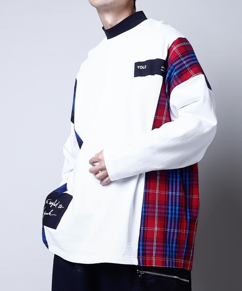 AFYF(エーエフワイエフ)の「裏毛SIDE CHECK SWEAT/ビッグシルエット 裏毛 サイドチェックスウェット/トレーナー(スウェット・メンズ・その他/その他1/その他2・FREE)」の16枚目の写真