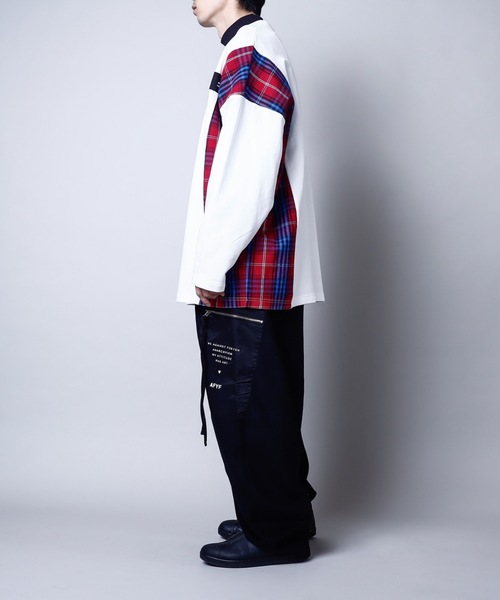 AFYF(エーエフワイエフ)の「裏毛SIDE CHECK SWEAT/ビッグシルエット 裏毛 サイドチェックスウェット/トレーナー(スウェット・メンズ・その他/その他1/その他2・FREE)」の12枚目の写真