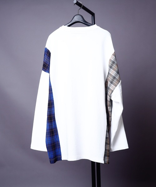 AFYF(エーエフワイエフ)の「裏毛SIDE CHECK SWEAT/ビッグシルエット 裏毛 サイドチェックスウェット/トレーナー(スウェット・メンズ・その他/その他1/その他2・FREE)」の14枚目の写真
