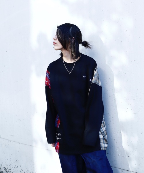 AFYF(エーエフワイエフ)の「裏毛SIDE CHECK SWEAT/ビッグシルエット 裏毛 サイドチェックスウェット/トレーナー(スウェット・メンズ・その他/その他1/その他2・FREE)」の22枚目の写真