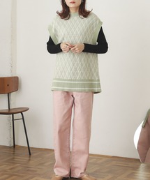 SENSE OF PLACE by URBAN RESEARCH | バックオープンジャガードベスト(ベスト)