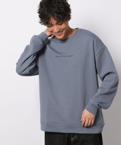 LAKOLE（ラコレ）の「裏起毛フォトプリントプルオーバー / 261473（スウェット・メンズ・ホワイト/ブラック/ブルー・MEDIUM/LARGE）」の13枚目の写真