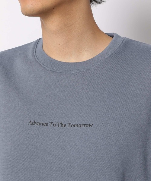 LAKOLE（ラコレ）の「裏起毛フォトプリントプルオーバー / 261473（スウェット・メンズ・ホワイト/ブラック/ブルー・MEDIUM/LARGE）」の17枚目の写真