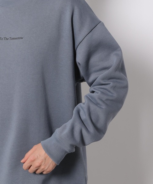 LAKOLE（ラコレ）の「裏起毛フォトプリントプルオーバー / 261473（スウェット・メンズ・ホワイト/ブラック/ブルー・MEDIUM/LARGE）」の19枚目の写真