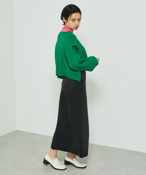 Lui's（ルイス）の「ダンボールアシメフレアスカート（スカート・レディース・ブラック/レッド/グリーン・FREE）」の11枚目の写真