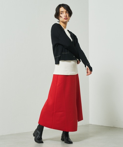 Lui's（ルイス）の「ダンボールアシメフレアスカート（スカート・レディース・ブラック/レッド/グリーン・FREE）」の15枚目の写真