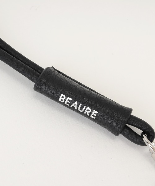 Beau're（ヴュレ）の「【全機種対応】牛革 2way スマホストラップ 2本組（スマホグッズ・レディース・ブラック/ベージュ/ホワイト/グレー/シルバー・フリー）」の14枚目の写真