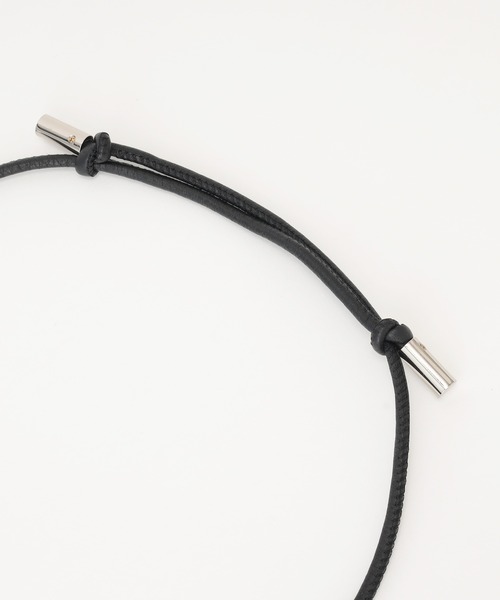 Beau're（ヴュレ）の「【全機種対応】牛革 2way スマホストラップ 2本組（スマホグッズ・レディース・ブラック/ベージュ/ホワイト/グレー/シルバー・フリー）」の10枚目の写真