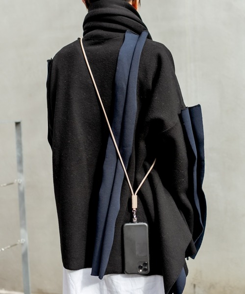 Beau're（ヴュレ）の「【全機種対応】牛革 2way スマホストラップ 2本組（スマホグッズ・レディース・ブラック/ベージュ/ホワイト/グレー/シルバー・フリー）」の22枚目の写真