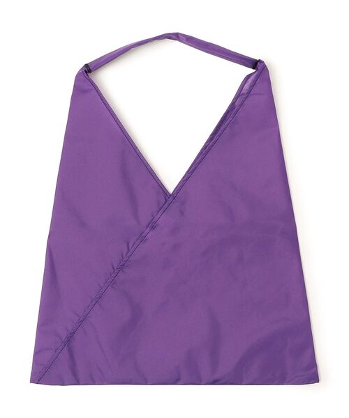 MELO（メロ）の「MELO:トライアングルトート（トートバッグ・レディース・ブラック/ベージュ/パープル・ONE SIZE）」の4枚目の写真