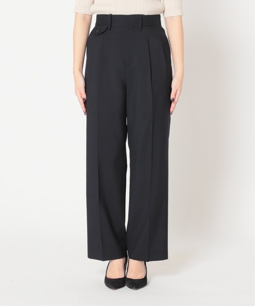 Spick & Span（スピックアンドスパン）の「タックトラウザーズ