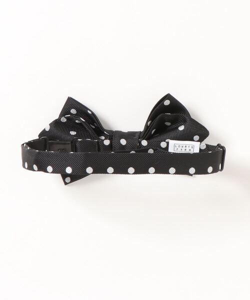 LOWRYS FARM（ローリーズファーム）の「チョウネクタイ　271757（蝶ネクタイ・キッズ・ブラック/アイボリー/ドット・FREE）」の4枚目の写真