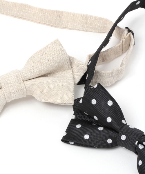 LOWRYS FARM（ローリーズファーム）の「チョウネクタイ　271757（蝶ネクタイ・キッズ・ブラック/アイボリー/ドット・FREE）」の8枚目の写真