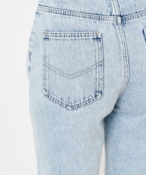 SPIRALGIRL(スパイラルガール)の「カットオフハーフデニムパンツ(デニムパンツ・レディース・ライトブルー・SMALL/MEDIUM)」の11枚目の写真