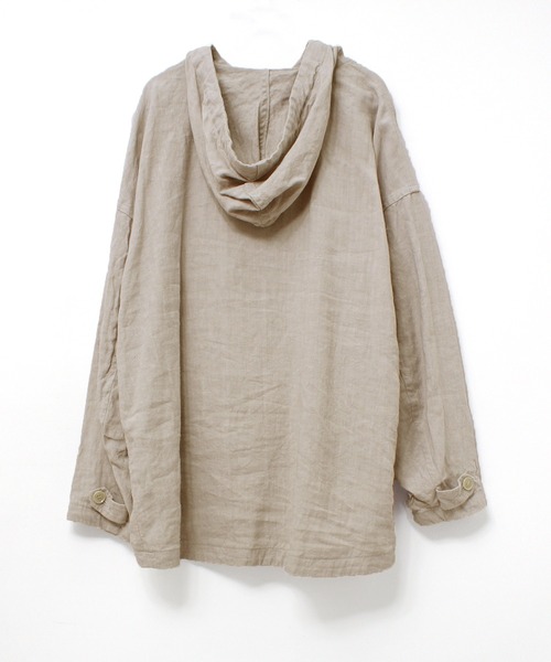 RNA-N(アールエヌエーエヌ)の「J2017 リネンアノラック(Tシャツ/カットソー・レディース・オフホワイト/グレー/グリーン・MEDIUM)」の20枚目の写真