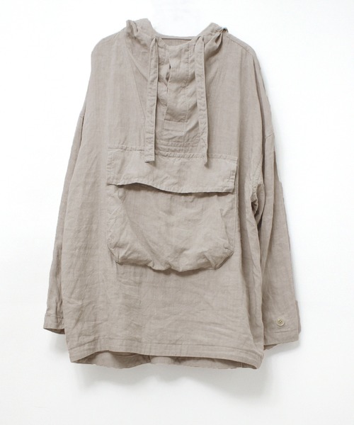 RNA-N(アールエヌエーエヌ)の「J2017 リネンアノラック(Tシャツ/カットソー・レディース・オフホワイト/グレー/グリーン・MEDIUM)」の21枚目の写真