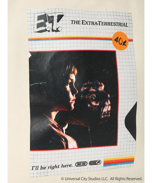 ehka sopo（エヘカソポ）の「『E.T.』ポスターアートトートバッグ（トートバッグ・レディース・レッド/オフホワイト・ﾌﾘ-）」の16枚目の写真