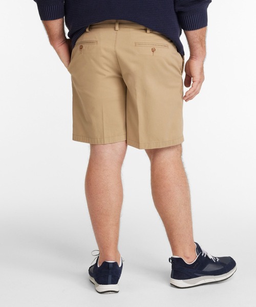 L.L.Bean(エルエルビーン)の「ダブル・エル・チノ・ショーツ、クラシック・フィット タックなし 8インチ 米国フィット・レギュラー(チノパンツ・メンズ・ブラウン系/ネイビー/カーキブラウン/ダークネイビー・33inch/31inch/30inch/34inch/36inch/32inch/35inch)」の9枚目の写真