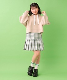 LOVETOXIC | チェック切替プリーツスカパン(その他パンツ)