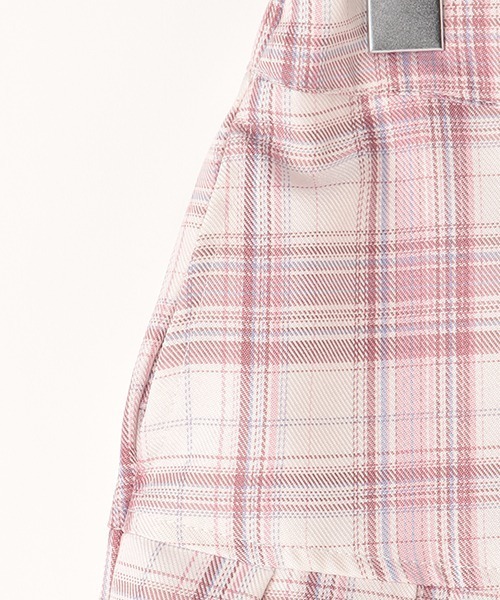 LOVETOXIC(ラブトキシック)の「チェック切替プリーツスカパン(その他パンツ・キッズ・エメラルド/サックスブルー/ピンク・L/S/SS/M)」の11枚目の写真