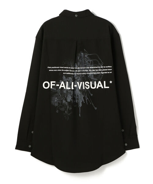 A4A（エーフォーエー）の「A4A/エーフォーエー/グラフィックプリントシャツ（シャツ/ブラウス・メンズ・ホワイト/ブラック/グリーン・FREE）」の3枚目の写真