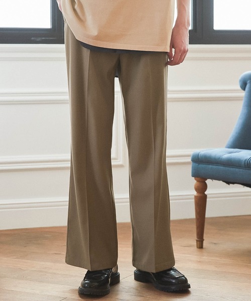 WONDER WONDER(ワンダーワンダー)の「セミワイド/セミフレアパンツ(その他パンツ・メンズ・オフホワイト/ダークブルー/グレイッシュベージュ・S/M/L)」の13枚目の写真